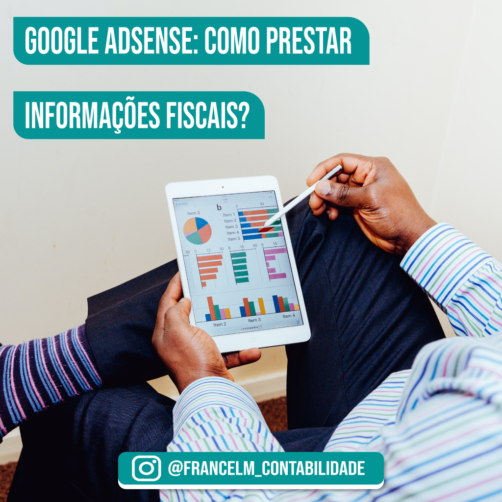 Google adsense: Como prestar informações fiscais?